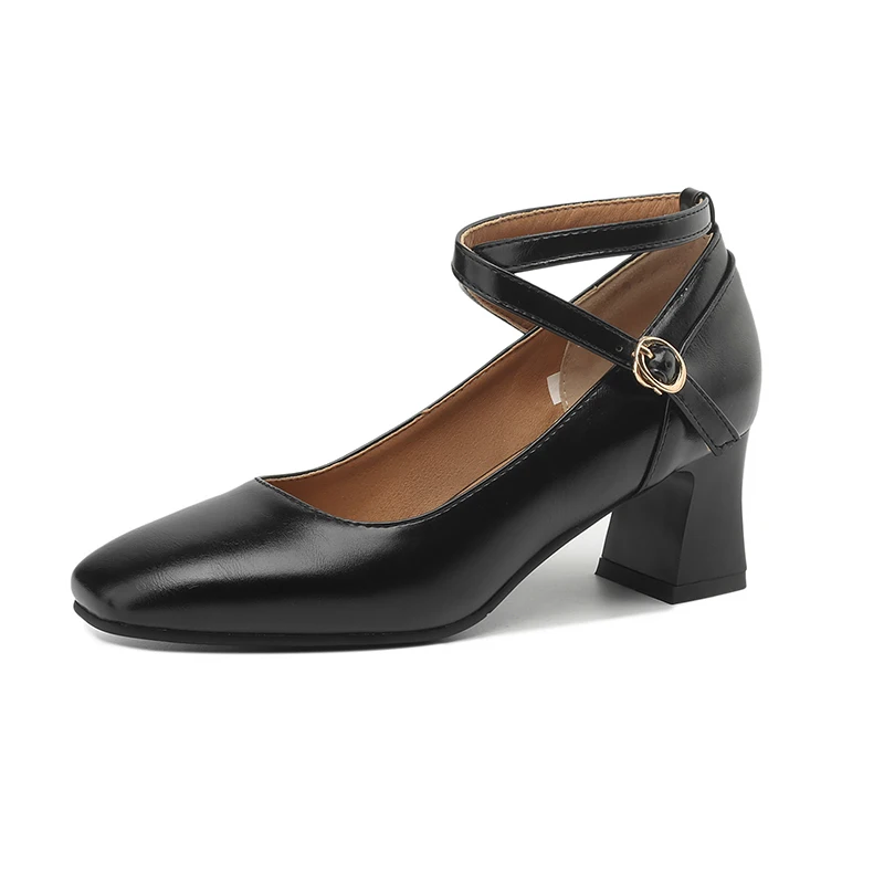 Petite Foot Women Cross Strap Pumps PU High Chunky Heels Black Brown Eleagnt Ladies Ankle Strap Party Shoes Footwear 9230
Petite Foot Women Cross Strap Pumps PU High Chunky Heels Black Brown Eleagnt Ladies Ankle Strap Party Shoes Footwear 9230