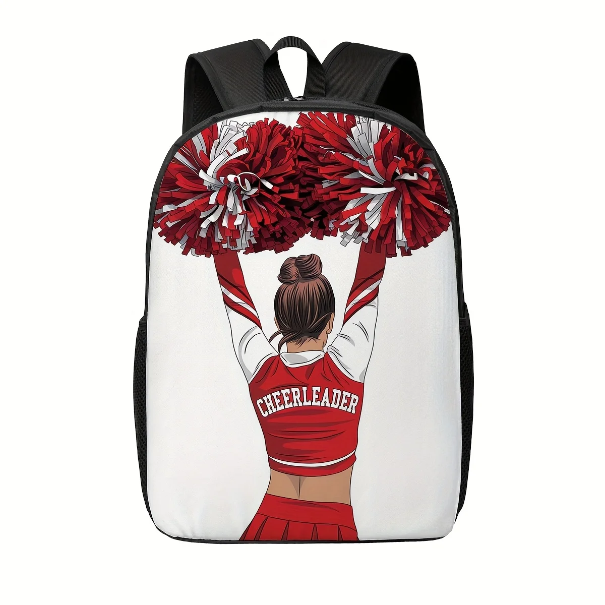 1pc Cheerleader Pom-Pom Girl Print Backpack with Pom-Poms - Large Capacity Lightweight Bookbag Suitable for &,, Travel, Work Com
1pc Cheerleader Pom-Pom Girl Print Backpack with Pom-Poms - Large Capacity Lightweight Bookbag Suitable for &,, Travel, Work Com