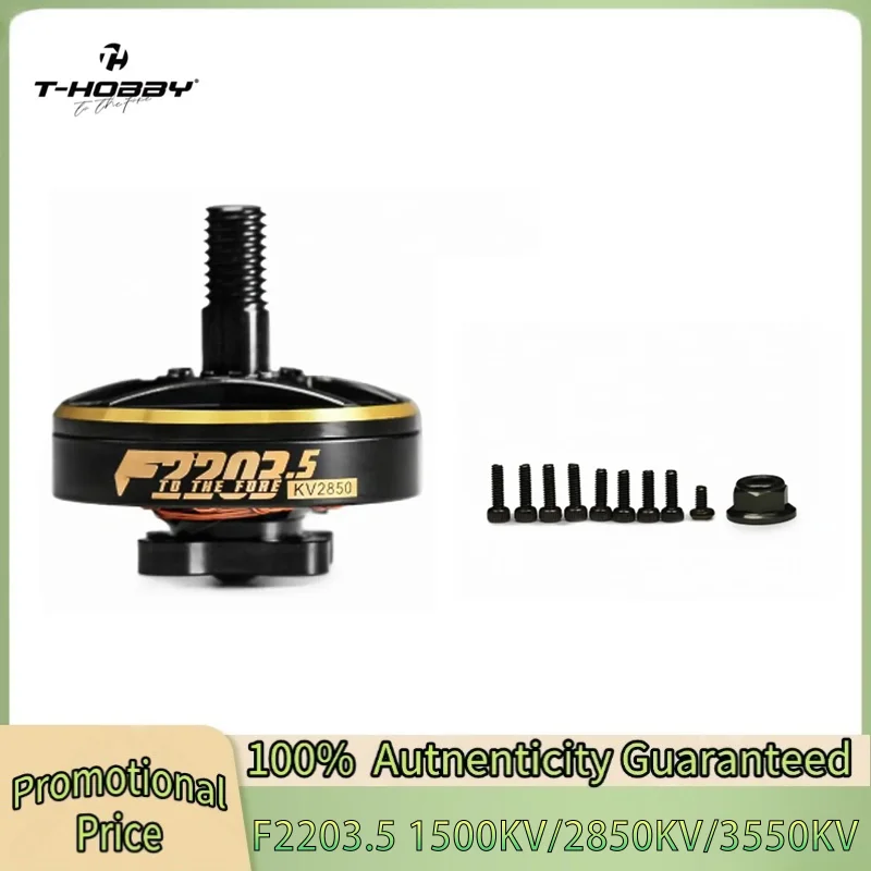 T-HOBBY F 2203.5 1500KV 2850KV 3550KV Brushless Motor for RC FPV Racing 3 Inch Cinewhoop 4 Inch Toothpick 5 Inch Palette Drone
T-HOBBY F 2203.5 1500KV 2850KV 3550KV Brushless Motor for RC FPV Racing 3 Inch Cinewhoop 4 Inch Toothpick 5 Inch Palette Drone