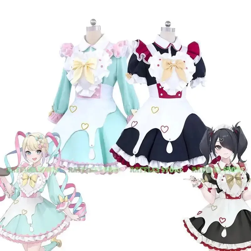 Needy Girl Overdose KAngel Streamer Ame Cosplay Costume Wig New Maid Suit Party Clothes Halloween Women Cute Sexy Dress Pre-sale
Needy Girl Overdose KAngel Streamer Ame Cosplay Costume Wig New Maid Suit Party Clothes Halloween Women Cute Sexy Dress Pre-sale
