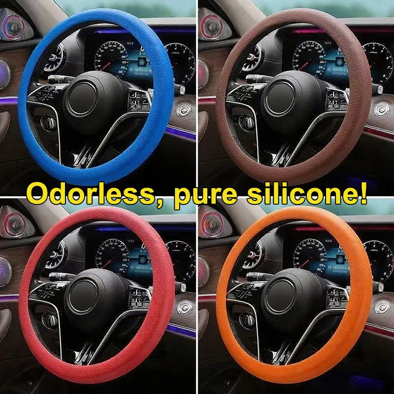 【CC22】1 Piece Anti-slip Protective Cover Car Steering Wheel Cover Soft And Odorless Silicone Steering Car Wheel Cover Protection
【CC22】1 Piece Anti-slip Protective Cover Car Steering Wheel Cover Soft And Odorless Silicone Steering Car Wheel Cover Protection