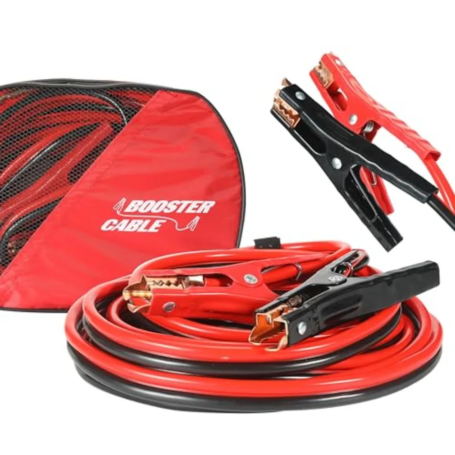 Heavy Duty Jumper Cables, Automotive Booster Cables for Starting Weak Batteries 16 Feet, 2-Gauge
Heavy Duty Jumper Cables, Automotive Booster Cables for Starting Weak Batteries 16 Feet, 2-Gauge