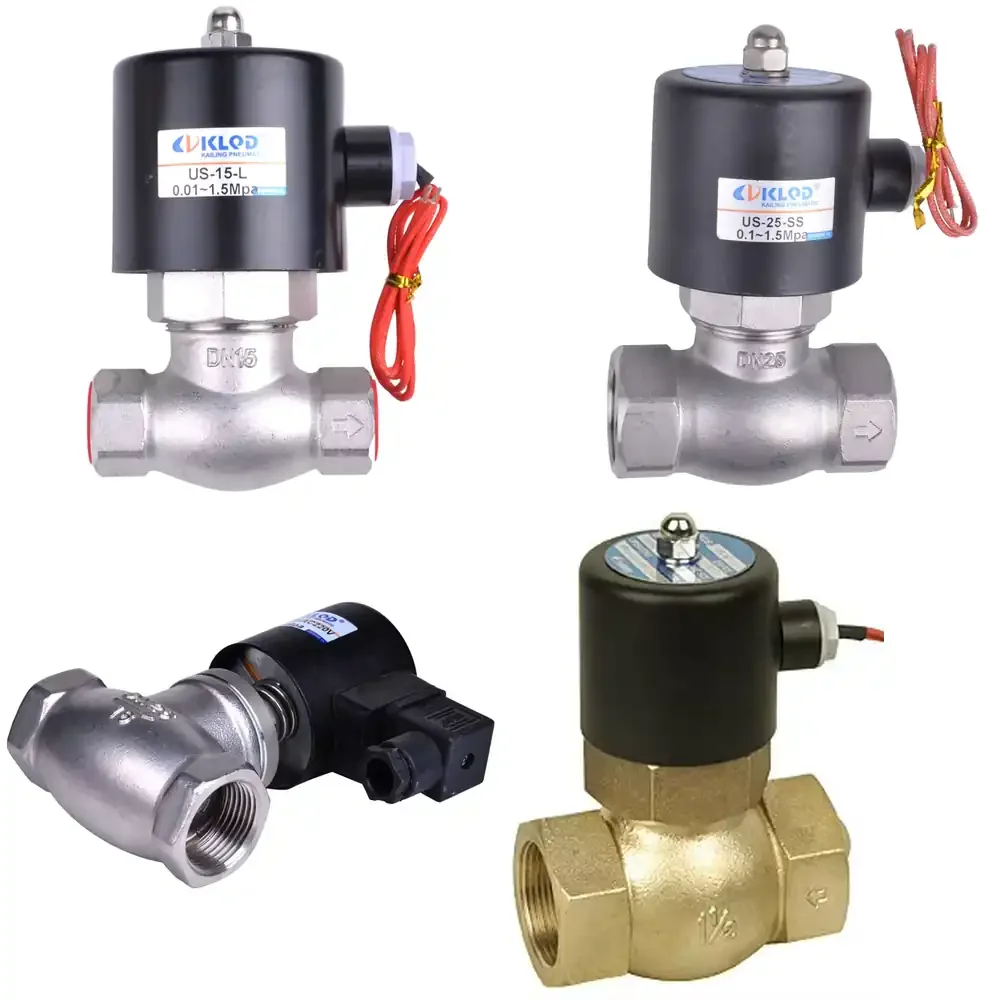 US Series 2/2 Way Stainless Steel /Brass Pilot Steam Type Solenoid Valve /High Temperature and High Pressure US-15
US Series 2/2 Way Stainless Steel /Brass Pilot Steam Type Solenoid Valve /High Temperature and High Pressure US-15