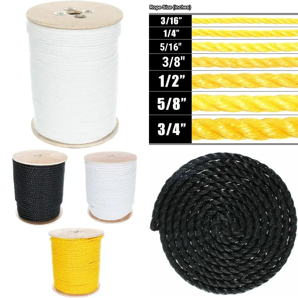 Marine Grade Floating Polypropylene Rope for Nautical and Wet Environment Applications
Marine Grade Floating Polypropylene Rope for Nautical and Wet Environment Applications