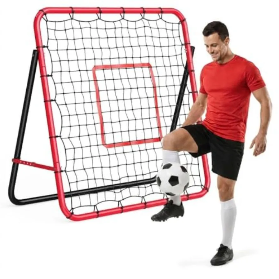 Soccer Rebounder Net Heavy Duty Soccer Rebound Net with Iron Frame Rust Resistant Football Training Equipment for Backyard/Fiel
Soccer Rebounder Net Heavy Duty Soccer Rebound Net with Iron Frame Rust Resistant Football Training Equipment for Backyard/Fiel
