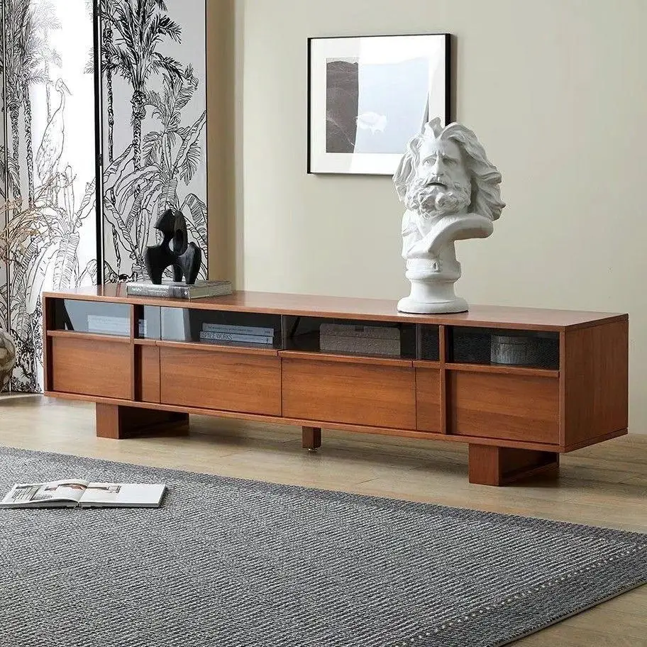DSA retro solid wood TV cabinet living room home modern combination simple log small apartment
DSA retro solid wood TV cabinet living room home modern combination simple log small apartment