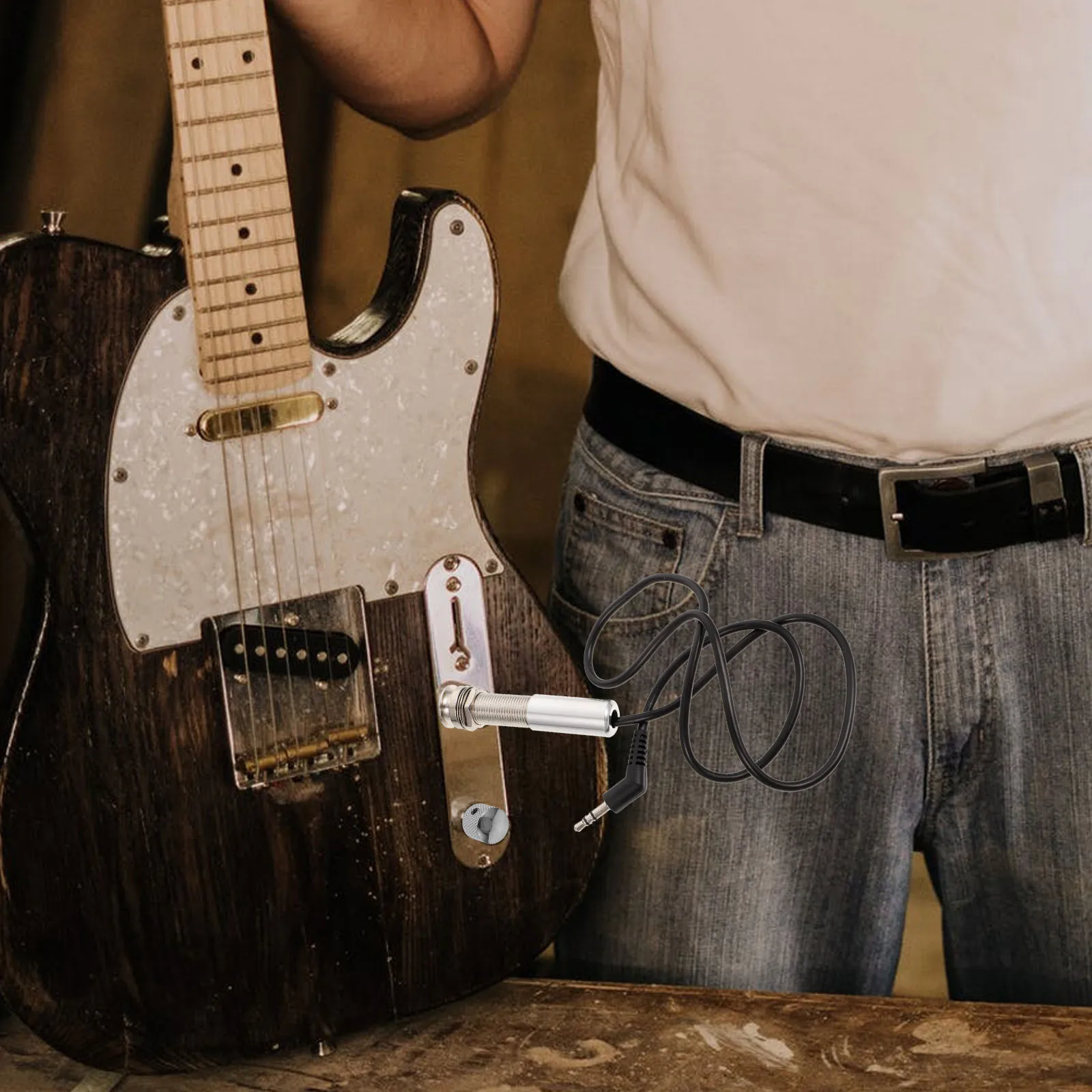 600 Mm Pickup Connection Cable Guitar Wire Electric Pickups Supplies Right Angle Power Supply Bass Accessory
600 Mm Pickup Connection Cable Guitar Wire Electric Pickups Supplies Right Angle Power Supply Bass Accessory