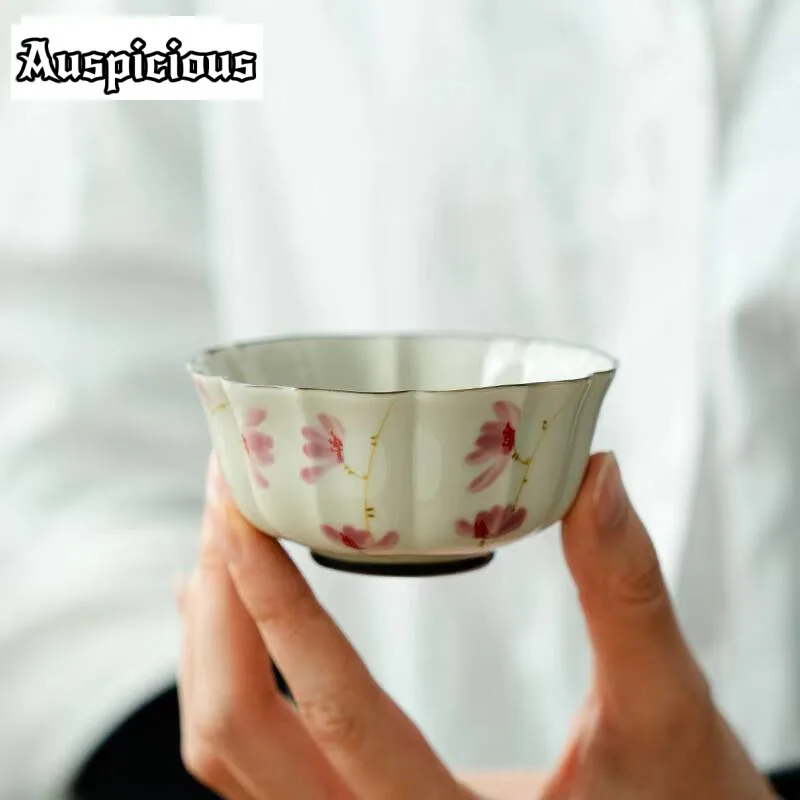 2 шт./компл., ручная роспись, чайная чашка с персиковым цветком, бутиковая чашка с лепестками серой хризантемы, чайная чаша, мастер-чашка, чайный сервиз кунг-фу, 75 мл
2 шт./компл., ручная роспись, чайная чашка с персиковым цветком, бутиковая чашка с лепестками серой хризантемы, чайная чаша, мастер-чашка, чайный сервиз кунг-фу, 75 мл