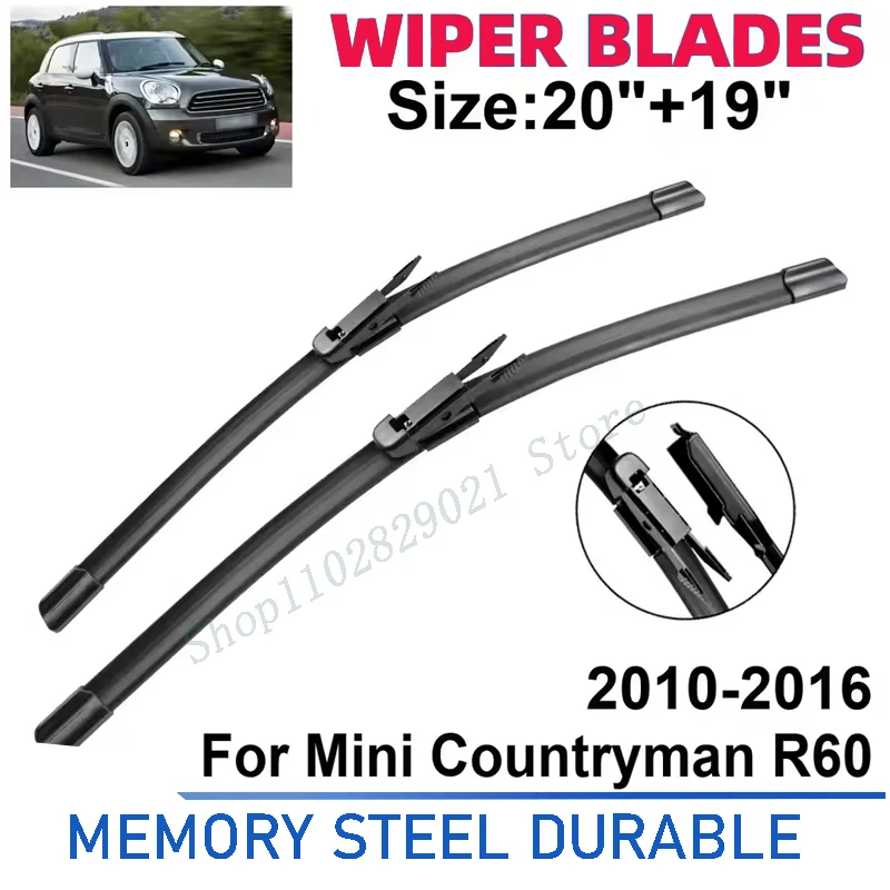 2PCS Wiper Blades Set Kit For Mini Countryman R60 2010-2016 Front Windshield Brushes Windscreen Window Accessories
2PCS Wiper Blades Set Kit For Mini Countryman R60 2010-2016 Front Windshield Brushes Windscreen Window Accessories