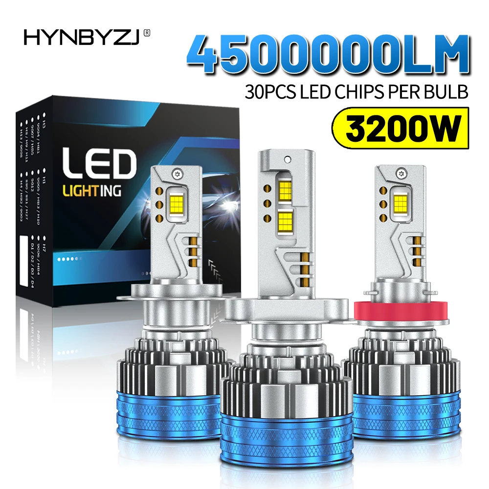 HYNBYZJ H7 H4 H11 LED Headlight Bulbs Canbus H8 H1 HB3 9005 HB4 9006 9012 HIR2 H9 6000K 30PCS 8858 CSP Chips Car Lights 12V 24V
HYNBYZJ H7 H4 H11 LED Headlight Bulbs Canbus H8 H1 HB3 9005 HB4 9006 9012 HIR2 H9 6000K 30PCS 8858 CSP Chips Car Lights 12V 24V