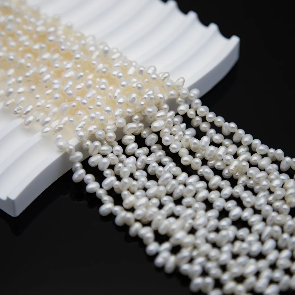 AAA Grade 4-5mm Rice Shaped Natural Freshwater Pearl Loose Beads with 37 Hole for Jewelry Making Necklace Bracelet Earrings Gift
AAA Grade 4-5mm Rice Shaped Natural Freshwater Pearl Loose Beads with 37 Hole for Jewelry Making Necklace Bracelet Earrings Gift