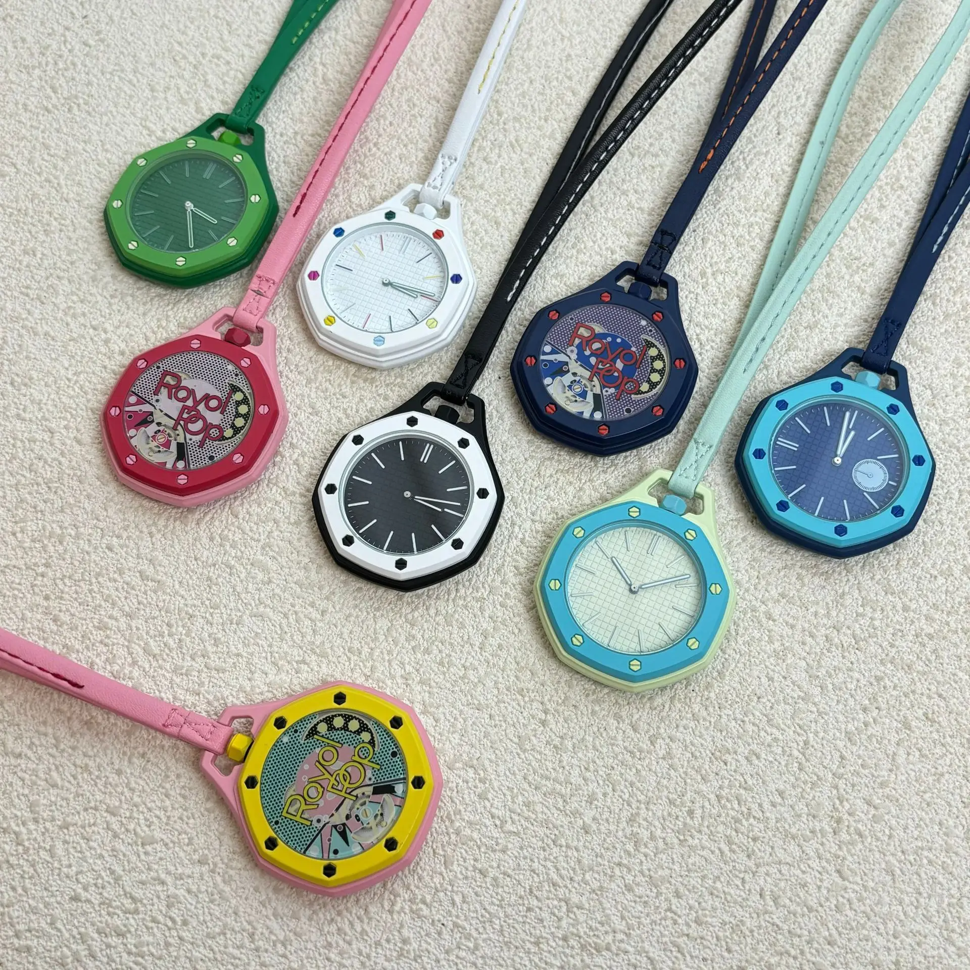 2026 Luxury New Quartz Watch Candy Dopamine Watches Plastic Student Hand Rope Pocket Pendant Live Broadcast Octagonal
2026 Luxury New Quartz Watch Candy Dopamine Watches Plastic Student Hand Rope Pocket Pendant Live Broadcast Octagonal