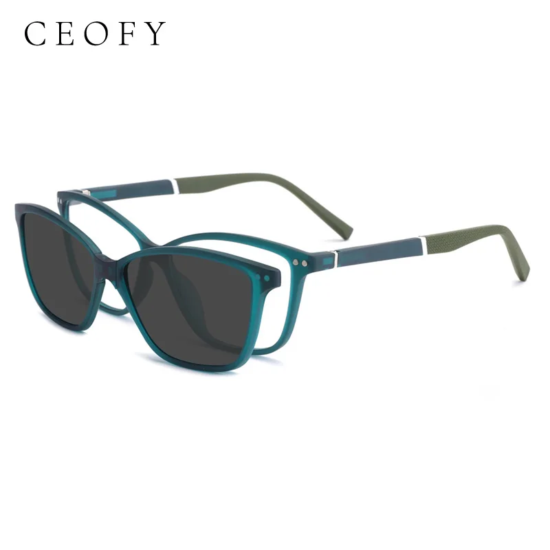 CEOFY 2022 Новая женская оправа для очков с солнцезащитным зажимом Модные оптические очки для вождения по рецепту при близорукости для женщин высокое качество
CEOFY 2022 Новая женская оправа для очков с солнцезащитным зажимом Модные оптические очки для вождения по рецепту при близорукости для женщин высокое качество