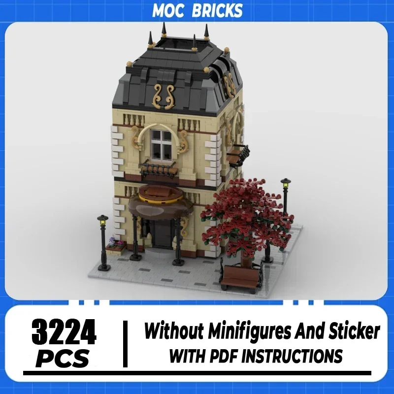 Moc Building Block Modular luxury House Model Technology Brick DIY Assembly City Street View Build Toy Holiday Gift
Moc Building Block Modular luxury House Model Technology Brick DIY Assembly City Street View Build Toy Holiday Gift