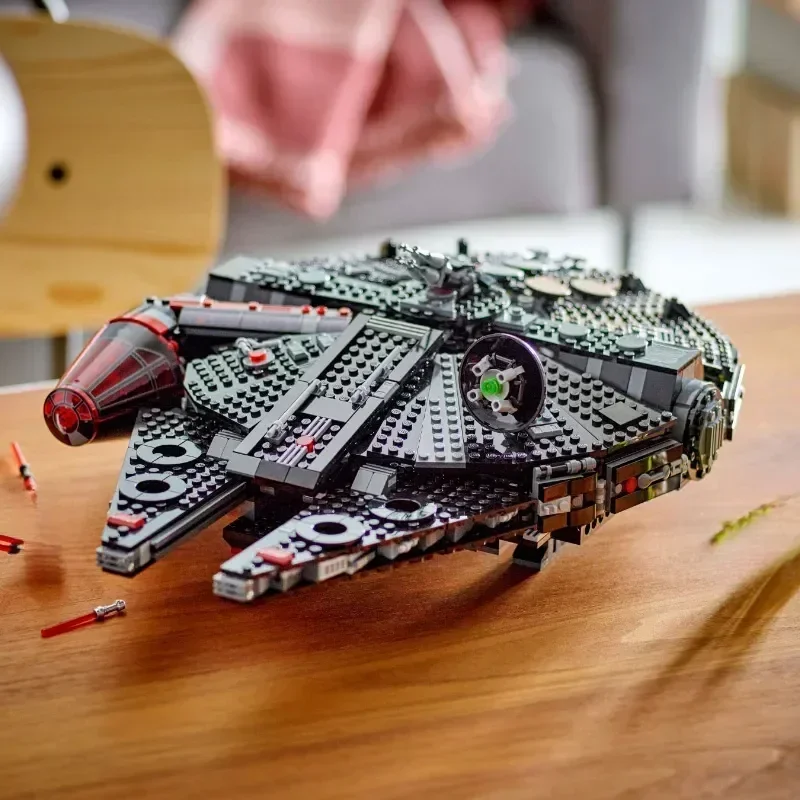 NEW MOC 1579PCS Falcon Compatible 75389 Millennium The Dark Spaceship Bricks Building Block for Boys Gifts for Kids Model Adults
NEW MOC 1579PCS Falcon Compatible 75389 Millennium The Dark Spaceship Bricks Building Block for Boys Gifts for Kids Model Adults