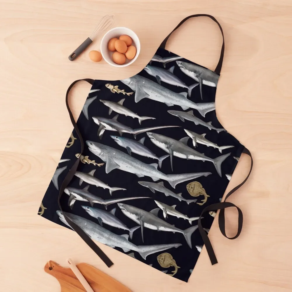 Sharks, sharks, eveywhere sharks Apron Cute Kitchen Kitchen Kawaii Accessories Apron
Sharks, sharks, eveywhere sharks Apron Cute Kitchen Kitchen Kawaii Accessories Apron