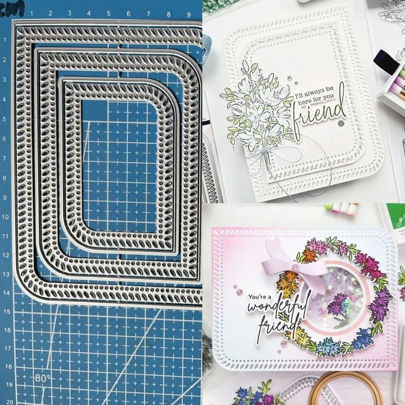 Metal Cutting Dies Scrapbooking Album Frame Embossing Paper Card Crafts Stencils
Metal Cutting Dies Scrapbooking Album Frame Embossing Paper Card Crafts Stencils