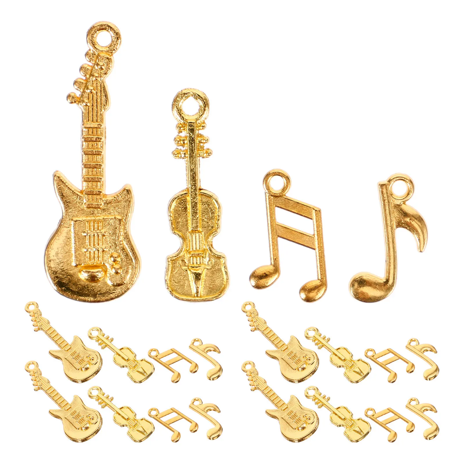1Set Music Note Guitar Pendant Charm Jewelry Making DIY Necklace Bracelet Accessories Metal Music Note Charms for Craft Lovers
1Set Music Note Guitar Pendant Charm Jewelry Making DIY Necklace Bracelet Accessories Metal Music Note Charms for Craft Lovers