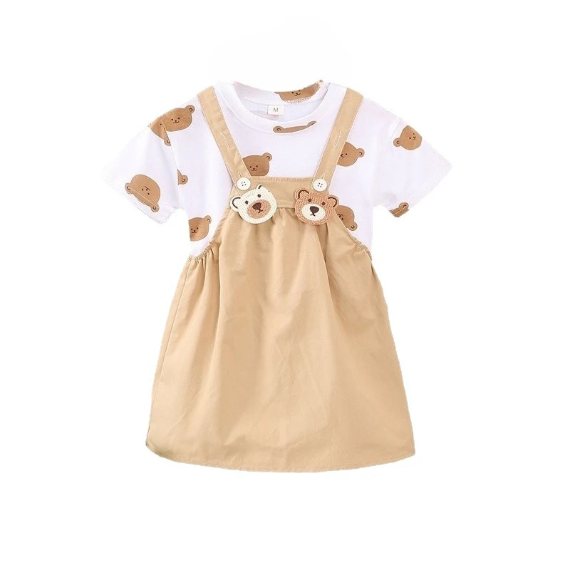 Children's clothing Summer boys and girls overalls two-piece set 0-5years old children's full print round neck short-sleeved set
Children's clothing Summer boys and girls overalls two-piece set 0-5years old children's full print round neck short-sleeved set