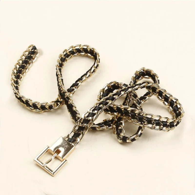 1.8cm Fashion Decorative Women's Belt Alloy Leather Woven Belts for Women Luxury Designer Brand
1.8cm Fashion Decorative Women's Belt Alloy Leather Woven Belts for Women Luxury Designer Brand