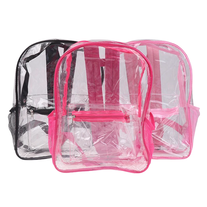 Clear PVC Outdoor Sports Fitness Knapsack Casual Travel Visible Backpack Summer Beach Cell Phone Bag Waterproof Backbag
Clear PVC Outdoor Sports Fitness Knapsack Casual Travel Visible Backpack Summer Beach Cell Phone Bag Waterproof Backbag