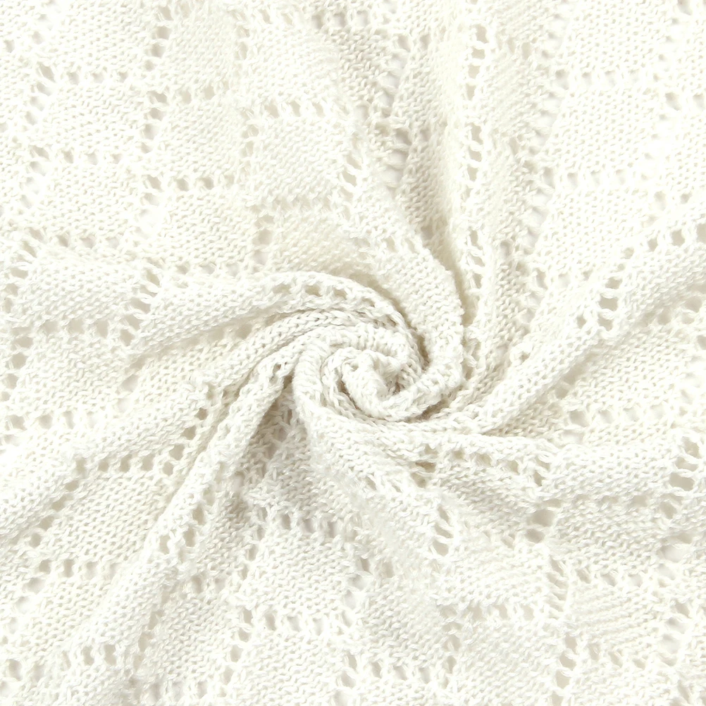 Hollow Out Blanket Knitted White Stroller Cover Lightweight Warm Baby Winter Blanket Ideal Indoor Outdoor Infant Winter
Hollow Out Blanket Knitted White Stroller Cover Lightweight Warm Baby Winter Blanket Ideal Indoor Outdoor Infant Winter