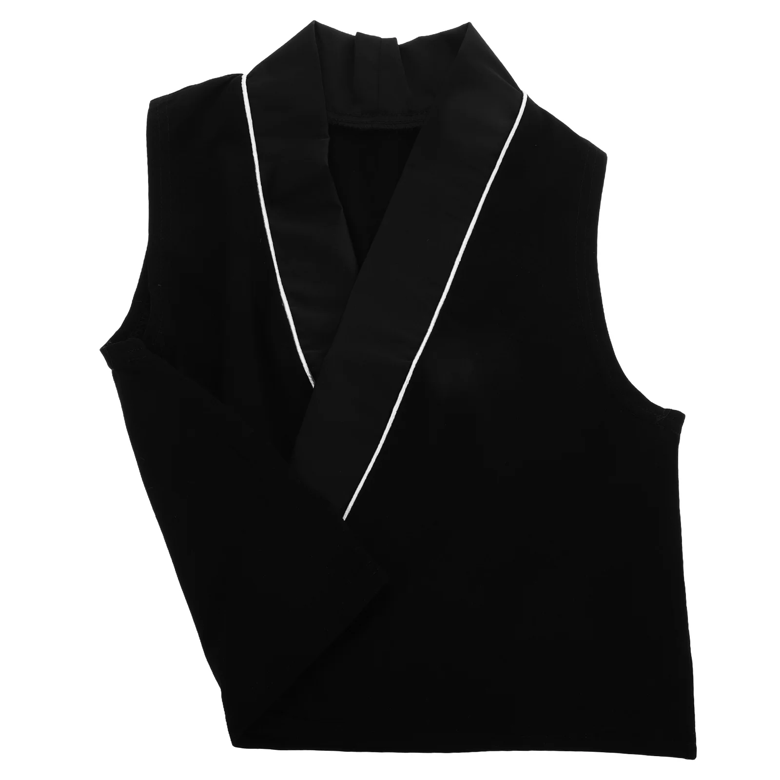 Faux Collar V Neck Detachable Accessory Stylish Layered Look Sweaters Vests Base Layer Warmth Elegance
Faux Collar V Neck Detachable Accessory Stylish Layered Look Sweaters Vests Base Layer Warmth Elegance