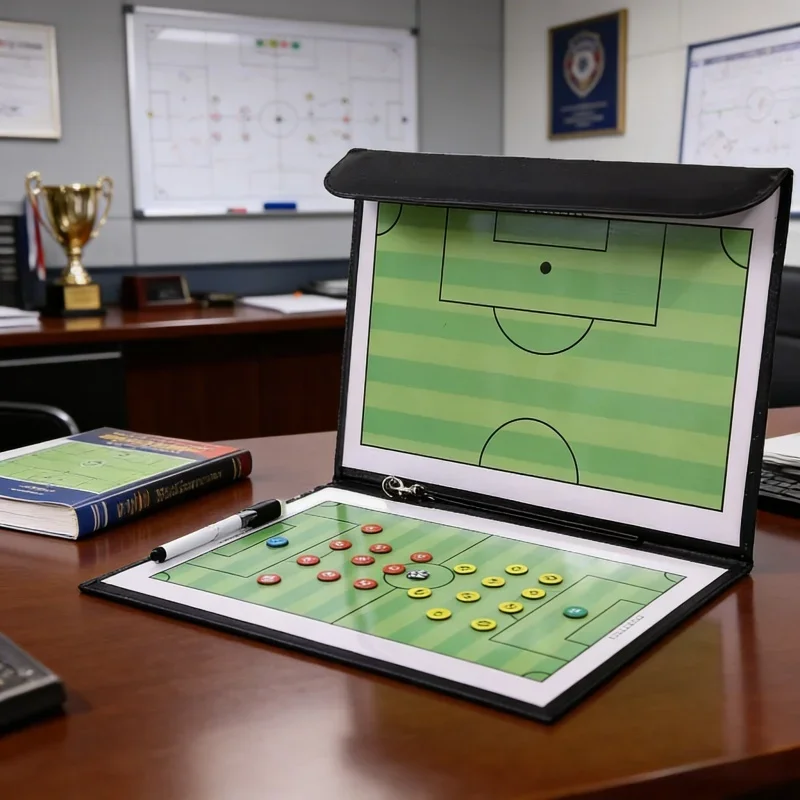 Sports Coach Tactical Board Magnetic Leather Football Basketball Soccer Training Teaching Board With Tape Pen Team Sports Tool
Sports Coach Tactical Board Magnetic Leather Football Basketball Soccer Training Teaching Board With Tape Pen Team Sports Tool