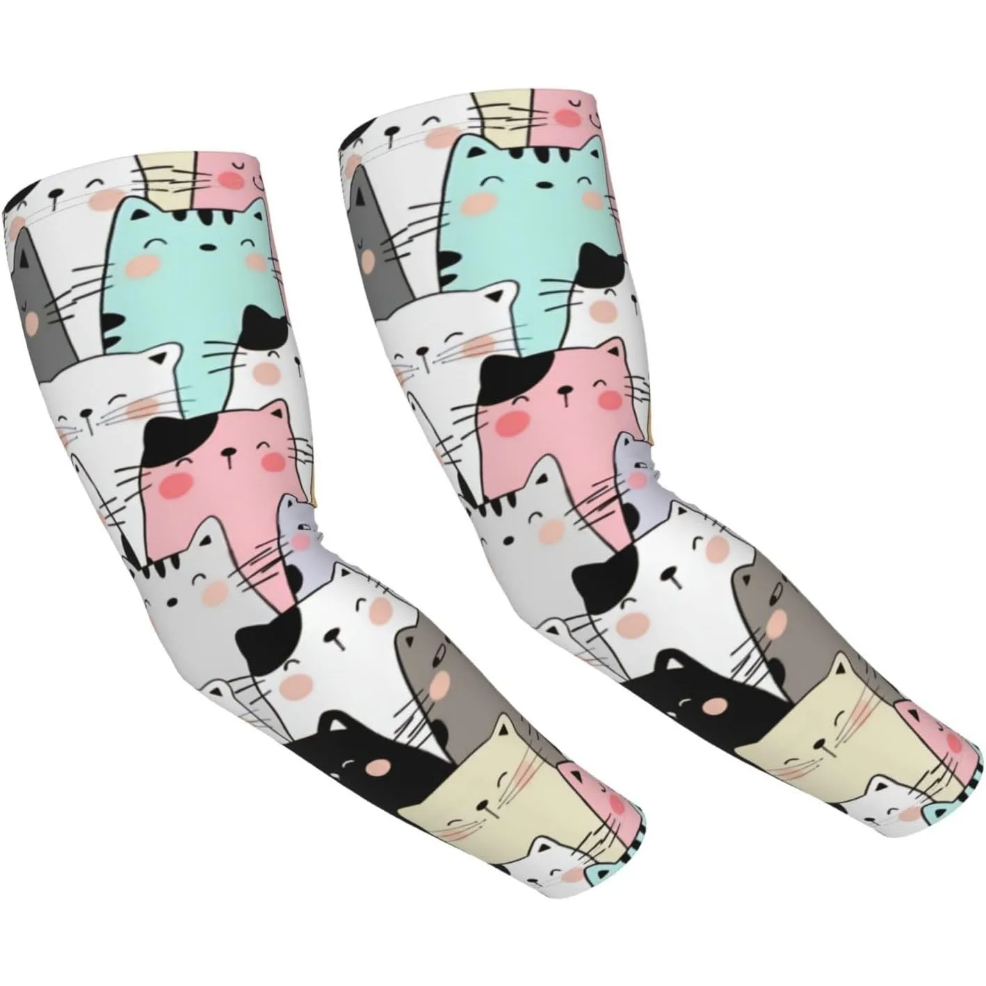 Cute Cat Sun Protection Arm Sleeves to Cover Arms for Women Men Cat Sports Sun Protection Arm Sleeves
Cute Cat Sun Protection Arm Sleeves to Cover Arms for Women Men Cat Sports Sun Protection Arm Sleeves