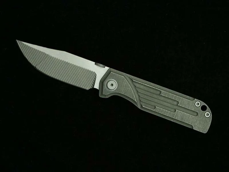 LEMIFSHE Squirrel Master XL Titanium Handle Real D2 Blade Ceramic Bearing EDC Tool Camping Hunting Utility Outdoor Folding Knife
LEMIFSHE Squirrel Master XL Titanium Handle Real D2 Blade Ceramic Bearing EDC Tool Camping Hunting Utility Outdoor Folding Knife