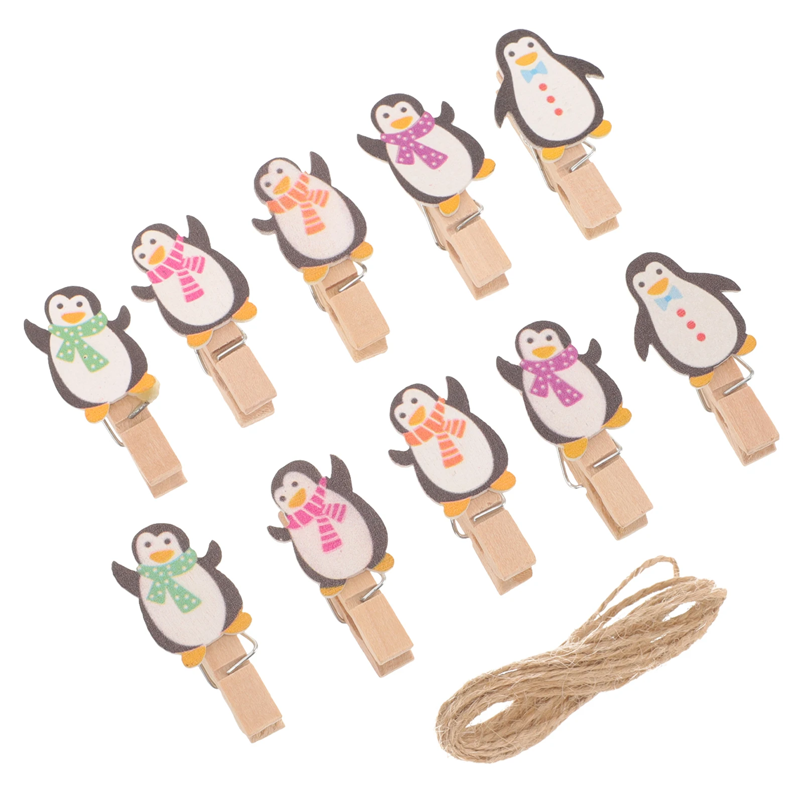 10pcs Christmas Penguin Clip Photo Holder Wooden Clothespin Craft Project School Birthday Cartoon Picture Peg Frame
10pcs Christmas Penguin Clip Photo Holder Wooden Clothespin Craft Project School Birthday Cartoon Picture Peg Frame