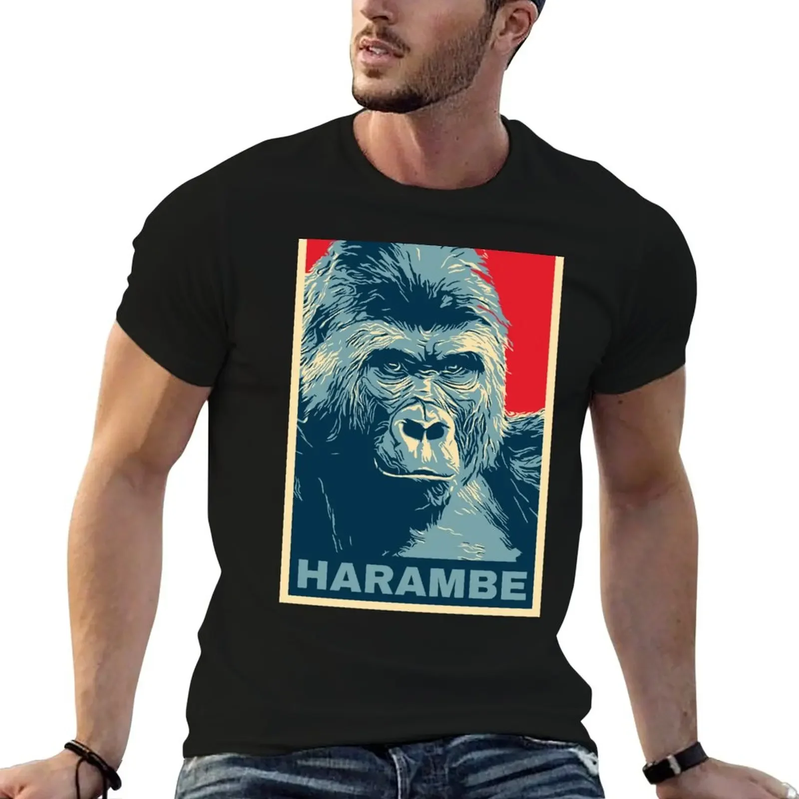 Harambe T-Shirt vintage cute clothes basketball graphic tees vintage graphic tee anime shirts men
Harambe T-Shirt vintage cute clothes basketball graphic tees vintage graphic tee anime shirts men