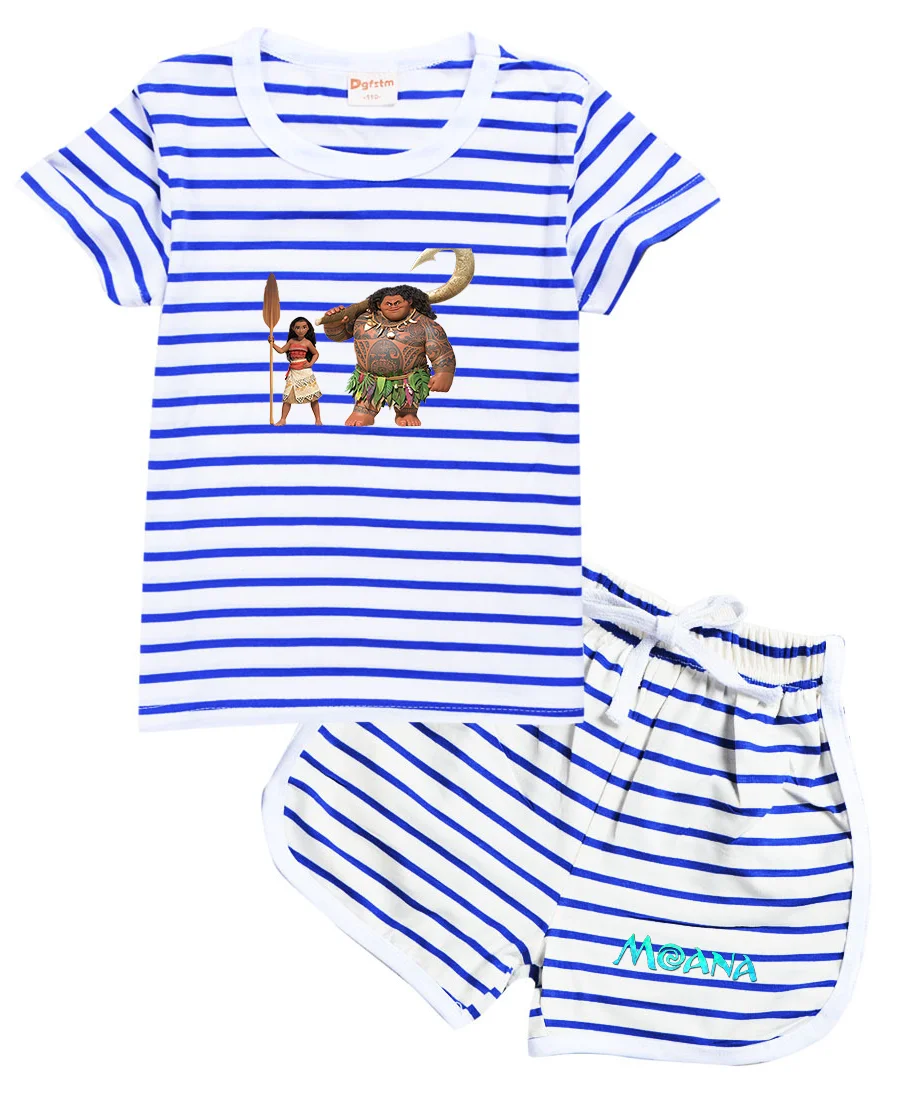 Moana Cartoon Clothing Baby Boys Summer Clothes T-shirt+shorts Baby Girls Casual Clothing Sets
Moana Cartoon Clothing Baby Boys Summer Clothes T-shirt+shorts Baby Girls Casual Clothing Sets