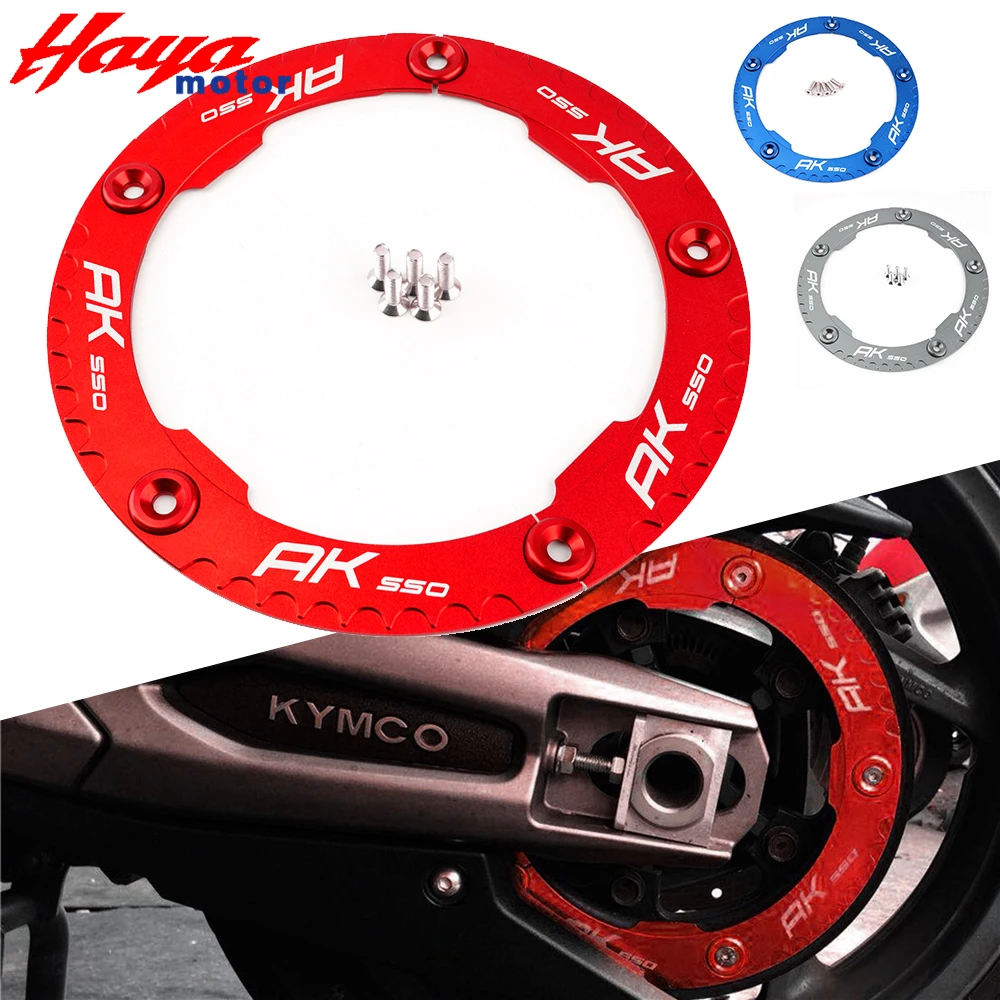 With LOGO Transmission Belt Pulley Protective Cover For KYMCO AK550 AK 550 2017 2018 Motorcycle CNC Aluminum Accessories
With LOGO Transmission Belt Pulley Protective Cover For KYMCO AK550 AK 550 2017 2018 Motorcycle CNC Aluminum Accessories