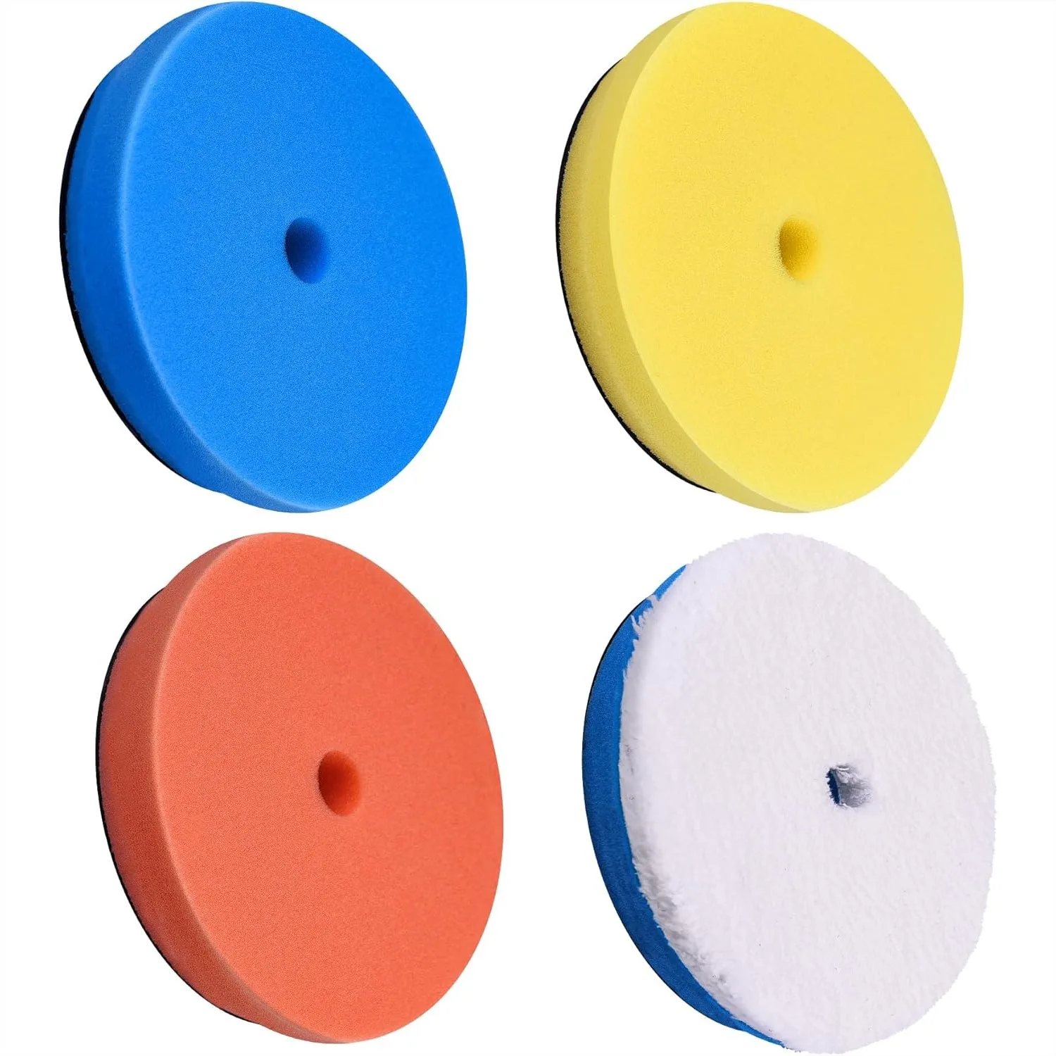 6 Inch Buffing Polishing Pads Set of 4 Hook and Loop Foam Pads for Car Compounding, Polishing, Waxing with Bevel Edge Design and
6 Inch Buffing Polishing Pads Set of 4 Hook and Loop Foam Pads for Car Compounding, Polishing, Waxing with Bevel Edge Design and