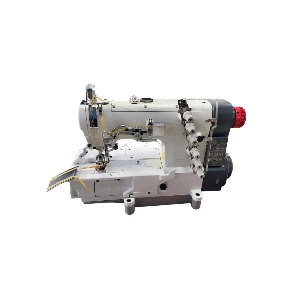 Direct Drive High Speed Flat Bed Four Needle Six Thread Facing Interlock Shoe Machine
Direct Drive High Speed Flat Bed Four Needle Six Thread Facing Interlock Shoe Machine