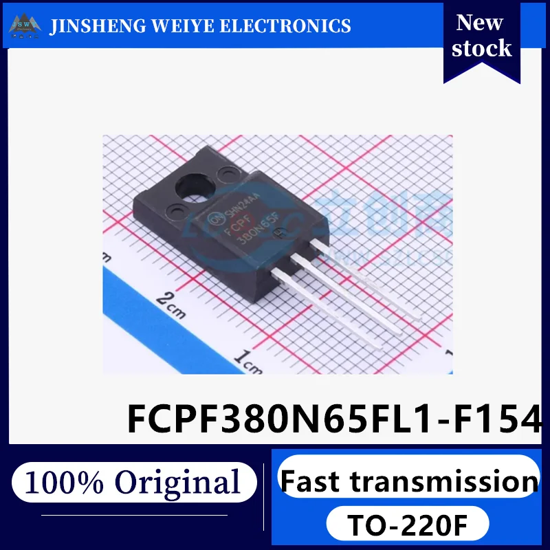 (5/20 pieces) FCPF380N65FL1-F154 FCPF380N65FL1 TO-220F 1 N-channel 650V 10.2A Brand new original stock Electronic device IC
(5/20 pieces) FCPF380N65FL1-F154 FCPF380N65FL1 TO-220F 1 N-channel 650V 10.2A Brand new original stock Electronic device IC