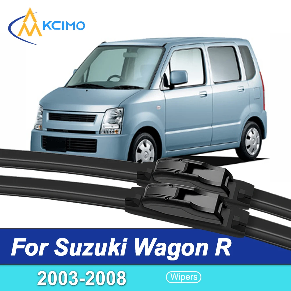 Silent All Weather Front Wiper Blades For Suzuki Wagon R MH21S/MH22S 2003-2008 Car Windshield Wiper Parts
Silent All Weather Front Wiper Blades For Suzuki Wagon R MH21S/MH22S 2003-2008 Car Windshield Wiper Parts