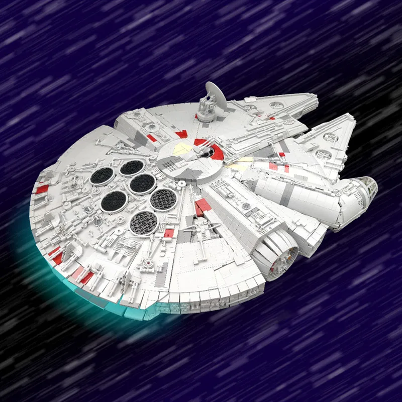14156 шт. MOC Collection Grade Millennium Falcon Basilica Building Block, креативный DIY, идеально подходит для коллекции, развивающая игрушка в подарок
14156 шт. MOC Collection Grade Millennium Falcon Basilica Building Block, креативный DIY, идеально подходит для коллекции, развивающая игрушка в подарок