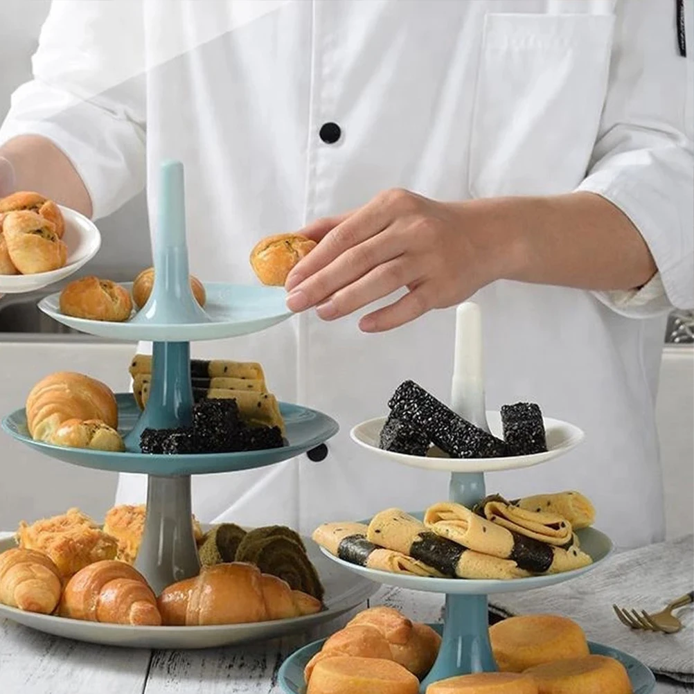 3 Layer St Round 3 Layer Cake St Rack for Cupcakes Desserts Display Plastic Wedding Party Birthday Fruit Plate 
3 Layer St Round 3 Layer Cake St Rack for Cupcakes Desserts Display Plastic Wedding Party Birthday Fruit Plate