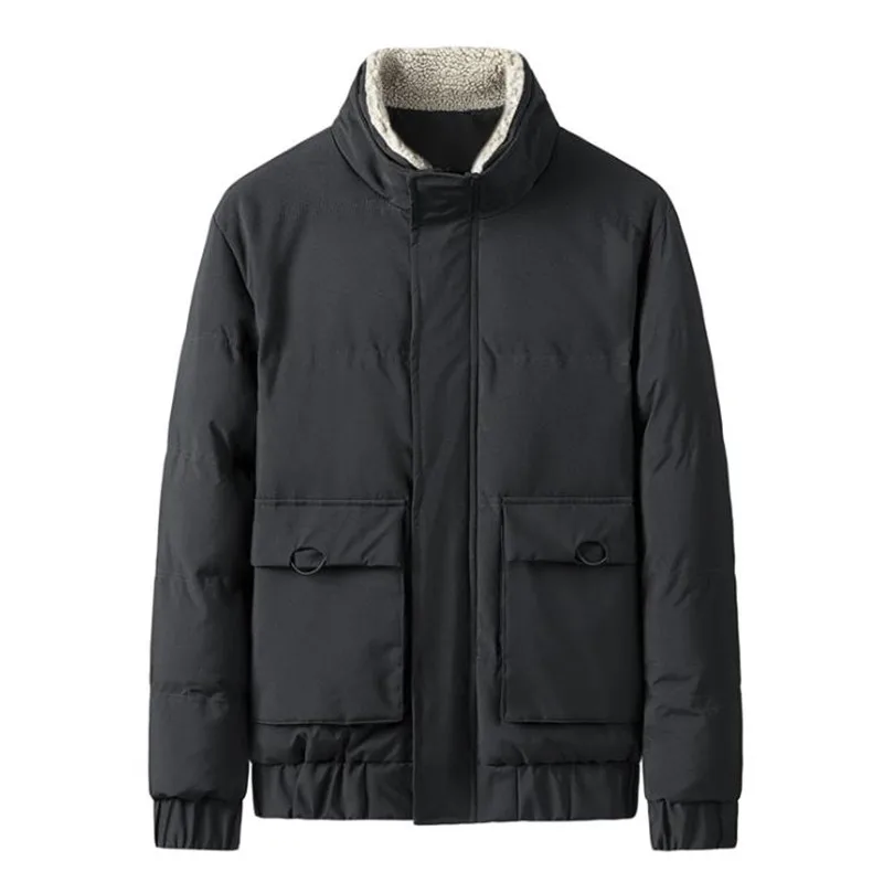 Men's jackets coats patchwork Solid color stand collar design jackets winter fashion parker coat
Men's jackets coats patchwork Solid color stand collar design jackets winter fashion parker coat