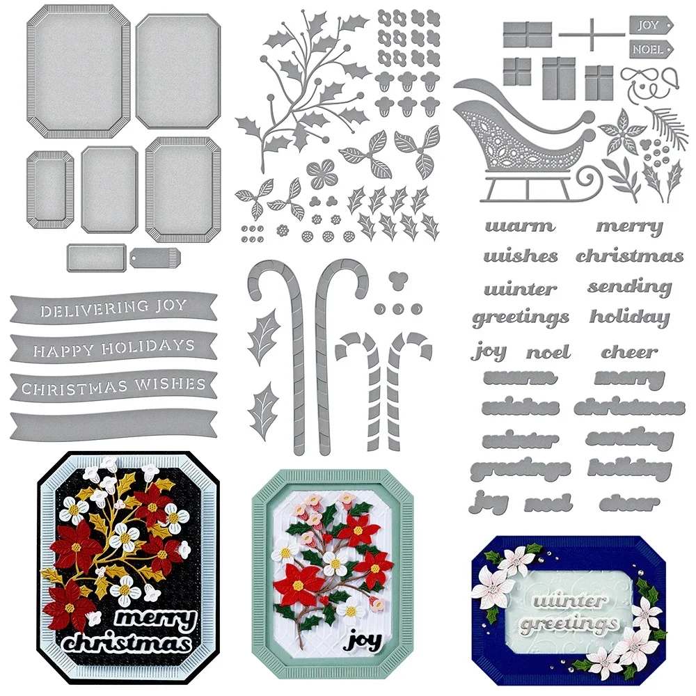 Holidays Collection Christams Bundles Clear Stamps And Metal Cutting Dies For DIY Craft Making Card Scrapbooking Decoration
Holidays Collection Christams Bundles Clear Stamps And Metal Cutting Dies For DIY Craft Making Card Scrapbooking Decoration