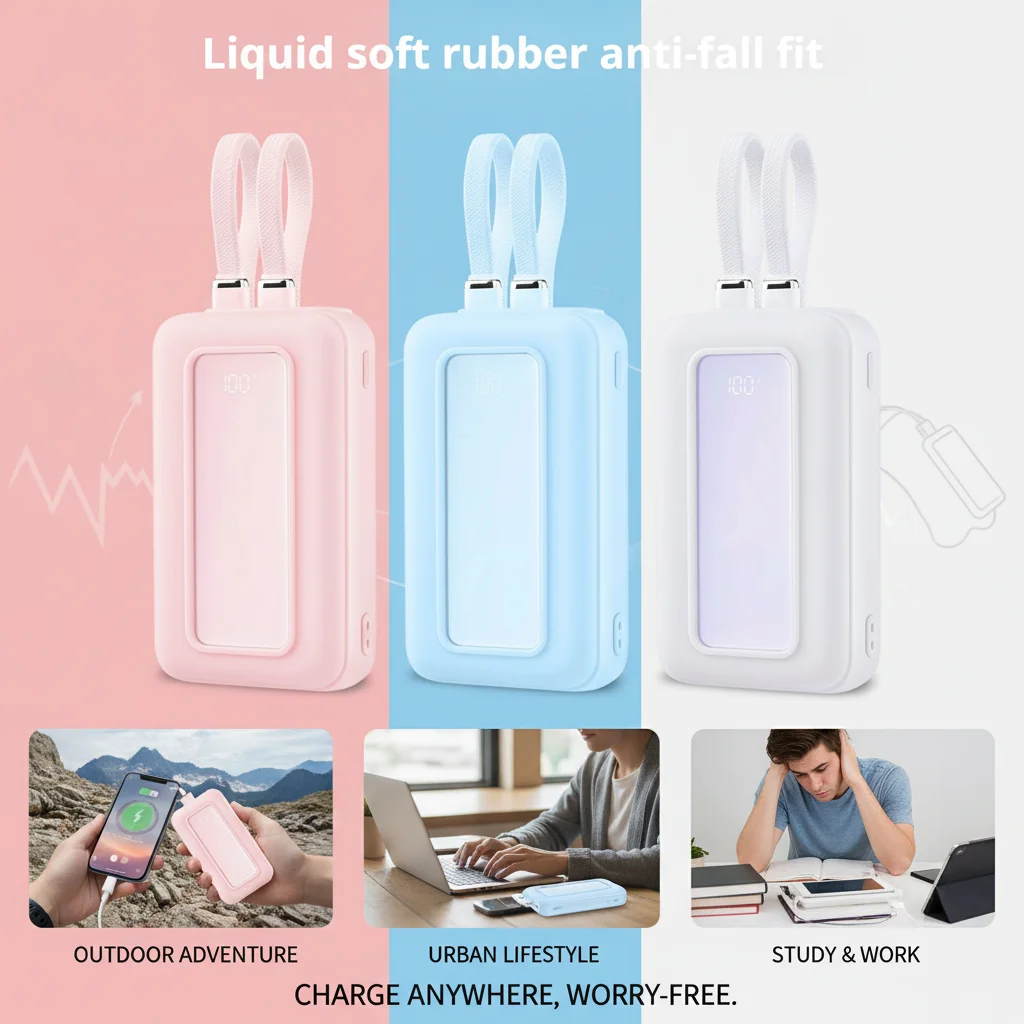 Scratch-Proof Liquid Soft Glue Portable Power Bank Shell for Anker 20000mAh/10000mAh Mobile Power Watch Protection Case
Scratch-Proof Liquid Soft Glue Portable Power Bank Shell for Anker 20000mAh/10000mAh Mobile Power Watch Protection Case