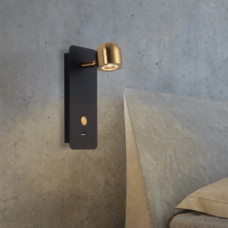 Простые декоративные настенные светильники в скандинавском стиле для интерьера, спальни отеля, прикроватная лампа для чтения, переключатель с ключом, USB перезаряжаемые прикроватные настенные светильники
Простые декоративные настенные светильники в скандинавском стиле для интерьера, спальни отеля, прикроватная лампа для чтения, переключатель с ключом, USB перезаряжаемые прикроватные настенные светильники