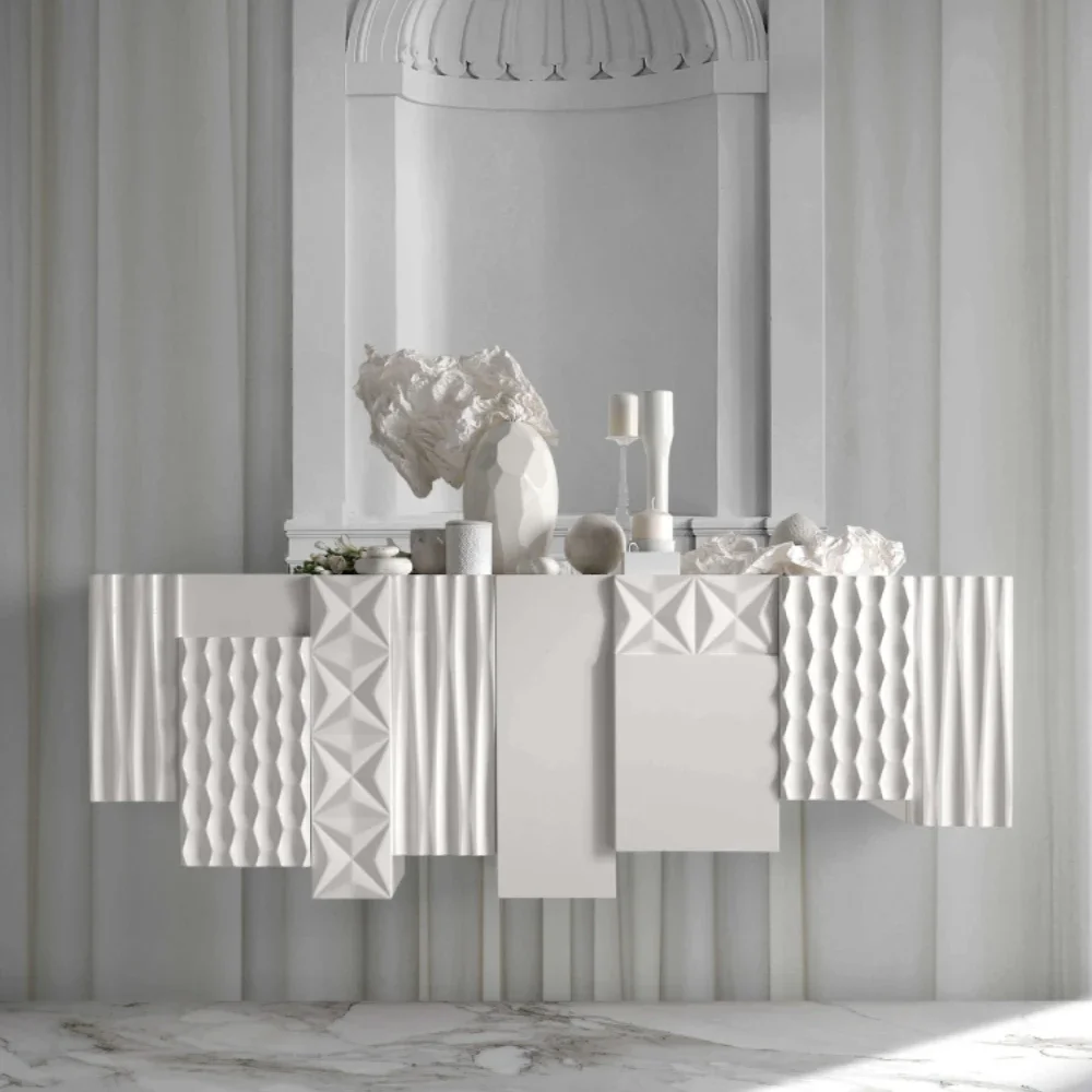 Italian Light Luxury and Simplicity Modern Nordic White Living Room Locker Creative
Italian Light Luxury and Simplicity Modern Nordic White Living Room Locker Creative