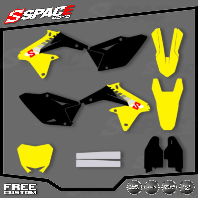 SPACE Custom Motorcycle Graphics Background Decal for SUZUKI 2008 2009 2010 2011 2012 2013-2017 RMZ 450 Decals Stickers Kits 009
SPACE Custom Motorcycle Graphics Background Decal for SUZUKI 2008 2009 2010 2011 2012 2013-2017 RMZ 450 Decals Stickers Kits 009