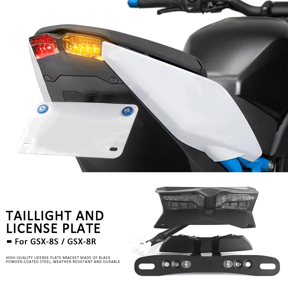 Tail Tidy Fender Eliminator Kit For Suzuki GSX-8R GSX-8S GSX8R GSX8S License Plate Bracket LED Turn Signal 2023 2024 2025 GSX 8S
Tail Tidy Fender Eliminator Kit For Suzuki GSX-8R GSX-8S GSX8R GSX8S License Plate Bracket LED Turn Signal 2023 2024 2025 GSX 8S