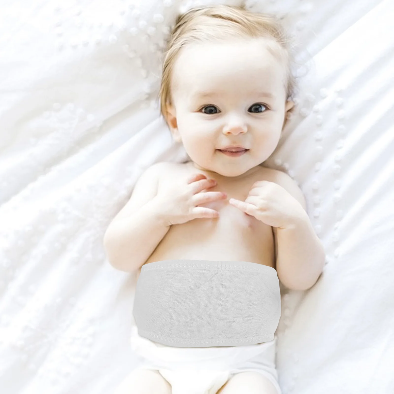 10 Pcs Newborn Belly Circumference Button Bands for Umbilical Cord Protection White Cotton
10 Pcs Newborn Belly Circumference Button Bands for Umbilical Cord Protection White Cotton