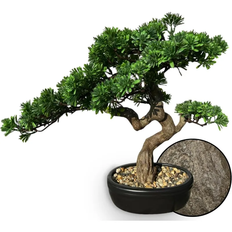 Artificial Bonsai Tree 16" Tall with Realistic Wood and Ceramic Pot Fake Plants Juniper Pine Zen Faux Plants for Home Bedroom
Artificial Bonsai Tree 16" Tall with Realistic Wood and Ceramic Pot Fake Plants Juniper Pine Zen Faux Plants for Home Bedroom
