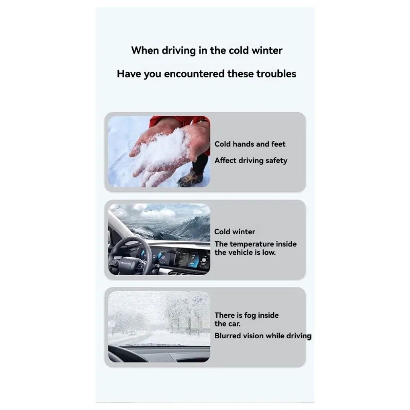 Portable For Car Heater 12V Foldable Defroster And Defogger High Power 120W For Car Winter
Portable For Car Heater 12V Foldable Defroster And Defogger High Power 120W For Car Winter